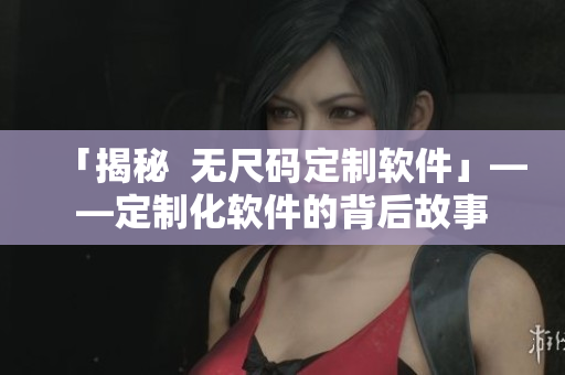 「揭秘  無尺碼定制軟件」——定制化軟件的背后故事