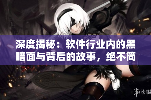 深度揭秘：軟件行業(yè)內的黑暗面與背后的故事，絕不簡單!