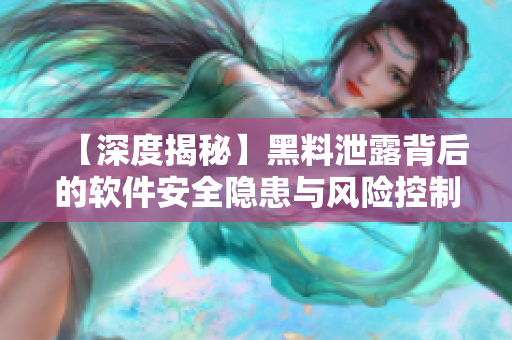 【深度揭秘】黑料泄露背后的軟件安全隱患與風險控制方法