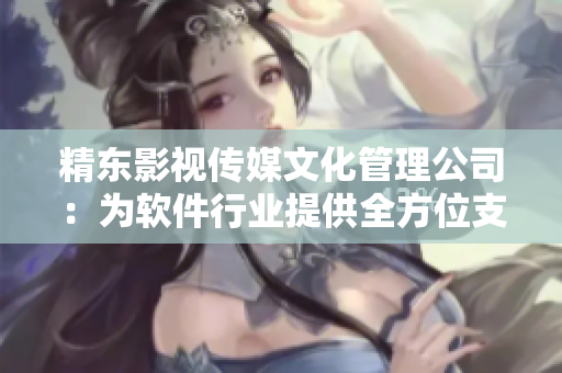 精東影視傳媒文化管理公司：為軟件行業(yè)提供全方位支持和服務