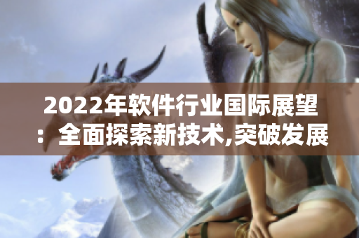 2022年軟件行業(yè)國際展望:全面探索新技術(shù),突破發(fā)展瓶頸 2022年軟件行業(yè)國際展望:全面探索新技術(shù),突破發(fā)展瓶頸