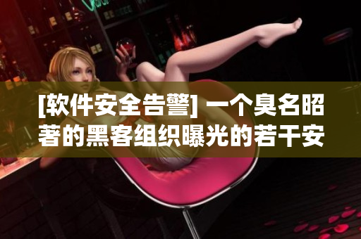 [軟件安全告警] 一個臭名昭著的黑客組織曝光的若干安全漏洞！