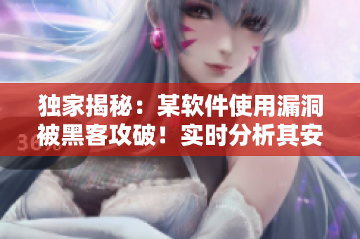 獨(dú)家揭秘：某軟件使用漏洞被黑客攻破！實(shí)時(shí)分析其安全性，保護(hù)用戶隱私！