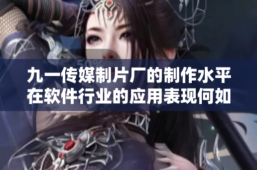 九一傳媒制片廠的制作水平在軟件行業(yè)的應(yīng)用表現(xiàn)何如？