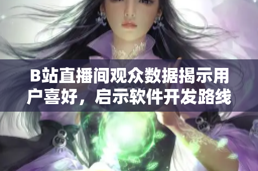 B站直播間觀眾數據揭示用戶喜好，啟示軟件開發(fā)路線設計方向