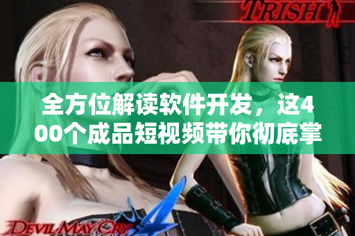 全方位解讀軟件開發(fā)，這400個成品短視頻帶你徹底掌握軟件行業(yè)核心技能