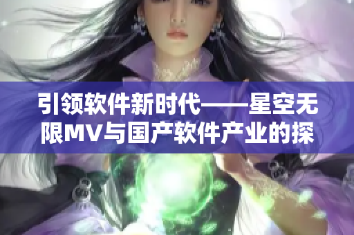 引領(lǐng)軟件新時(shí)代——星空無(wú)限MV與國(guó)產(chǎn)軟件產(chǎn)業(yè)的探索