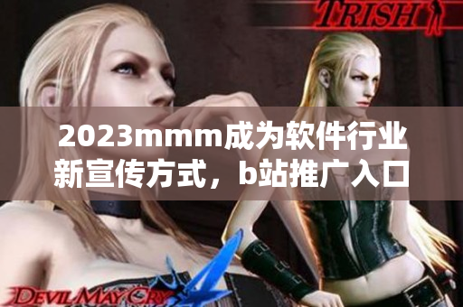 2023mmm成為軟件行業(yè)新宣傳方式，b站推廣入口助力軟件產(chǎn)品走向成功