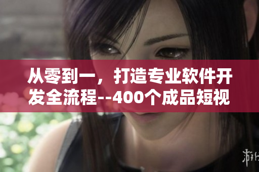 從零到一，打造專業(yè)軟件開發(fā)全流程--400個(gè)成品短視頻