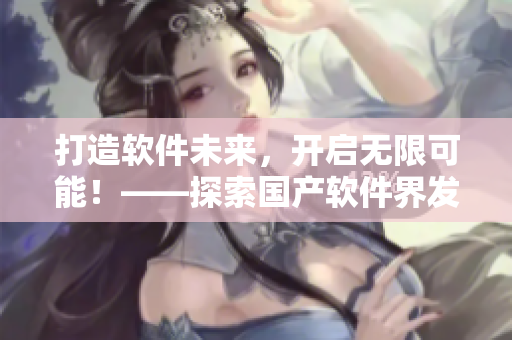 打造軟件未來，開啟無限可能！——探索國產(chǎn)軟件界發(fā)展新篇章