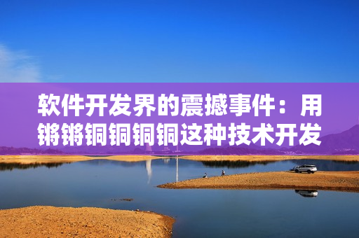 軟件開發(fā)界的震撼事件：用鏘鏘銅銅銅銅這種技術(shù)開發(fā)出了重磅級(jí)軟件