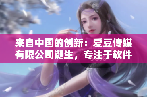 來自中國的創(chuàng)新：愛豆傳媒有限公司誕生，專注于軟件領域！