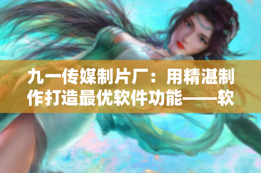 九一傳媒制片廠：用精湛制作打造最優(yōu)軟件功能——軟件制作技藝大揭秘！