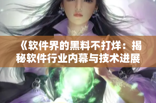 《軟件界的黑料不打烊：揭秘軟件行業(yè)內(nèi)幕與技術(shù)進(jìn)展的真實(shí)面貌》