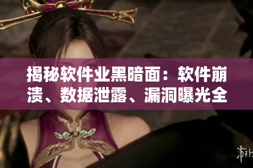 揭秘軟件業(yè)黑暗面:軟件崩潰、數(shù)據(jù)泄露、漏洞曝光全拿出來 揭秘軟件業(yè)黑暗面:軟件崩潰、數(shù)據(jù)泄露、漏洞曝光全拿出來
