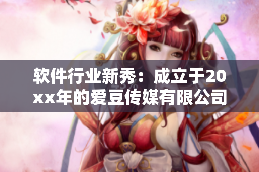 軟件行業(yè)新秀：成立于20xx年的愛豆傳媒有限公司！