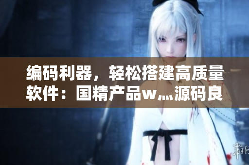 編碼利器，輕松搭建高質(zhì)量軟件：國精產(chǎn)品w灬源碼良選！