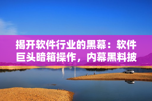 揭開軟件行業(yè)的黑幕：軟件巨頭暗箱操作，內(nèi)幕黑料披露