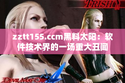 zztt155.ccm黑料太陽：軟件技術界的一場重大丑聞